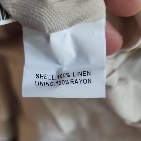 DISSH Milahn Natural Cream Linen Maxi Dress - Picture 9 of 13